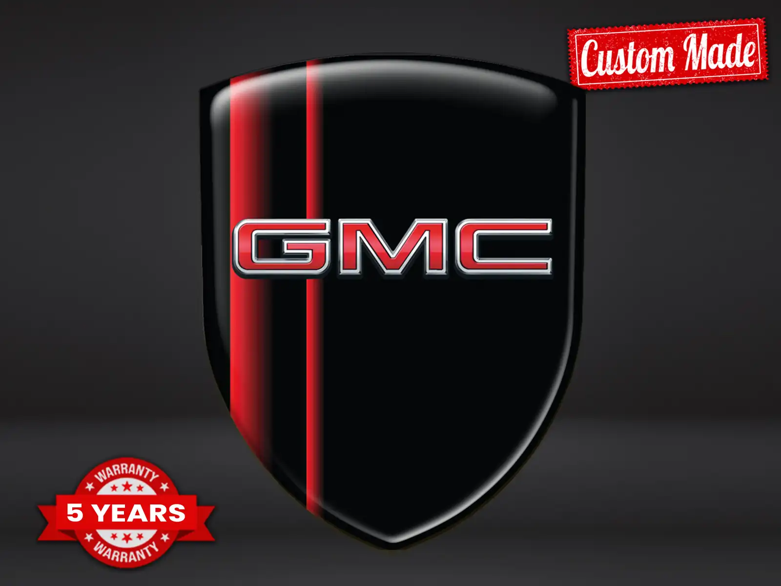 GMC Windschutzaufkleber Edition Hochwertig Modern